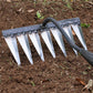 ⏳Limited-time 50% off  4/5/6/7 Tooth Carbon Steel Garden Hand Rake⛏️🌱