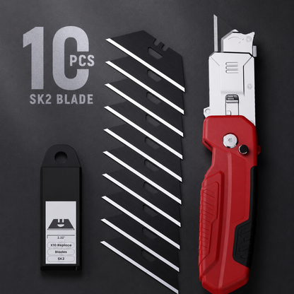 2-in-1 knife scraper, foldable knife scraper