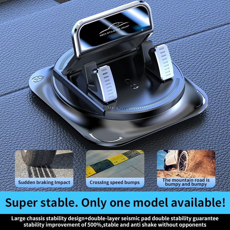 🚗 LIMITED TIME OFFER 50% OFF! 📱 Car Phone Holder with Non-Slip Suction Cup – 360° Rotatable & Fast Charging 🔋