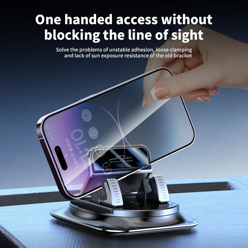 🚗 LIMITED TIME OFFER 50% OFF! 📱 Car Phone Holder with Non-Slip Suction Cup – 360° Rotatable & Fast Charging 🔋