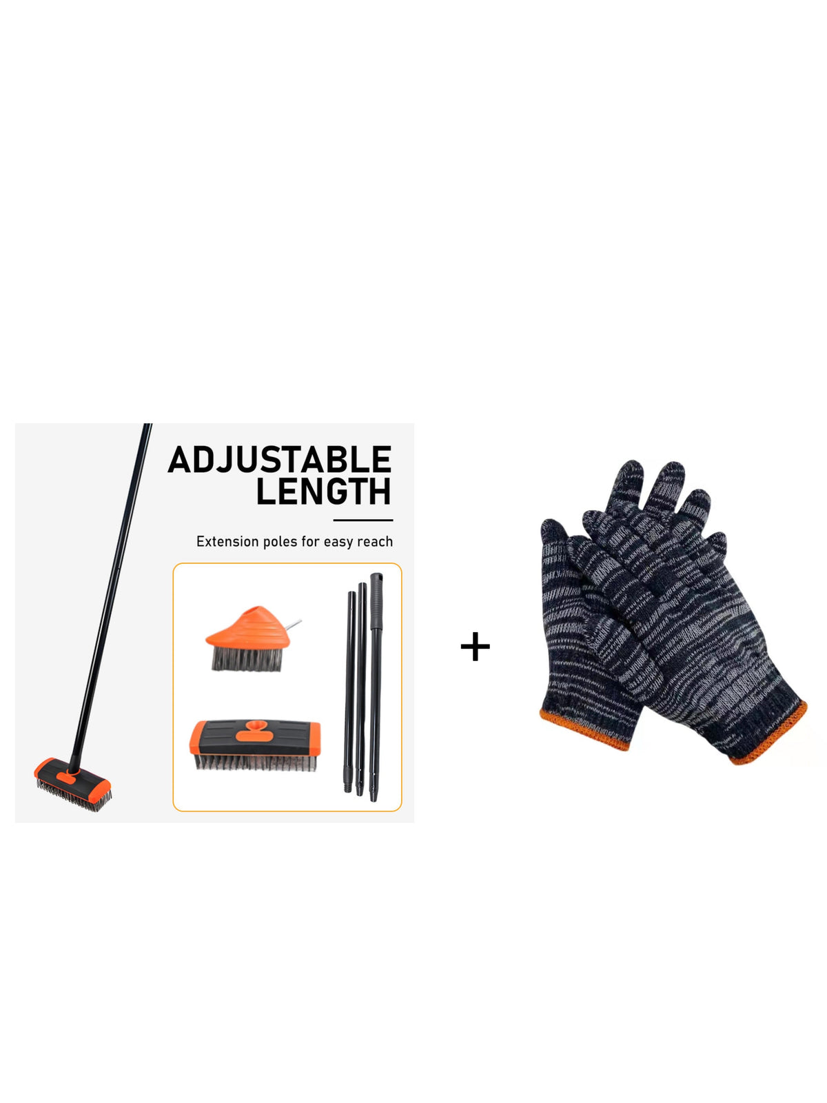 🌿50% OFF NOW!🧹 3-in-1 Weeding Wire Brush Tools Set – Durable Steel Brushes, Ergonomic Handle & Perfect for Patios, Driveways & Garden Paths 🏡⚡ Delivered within 5 working days!
