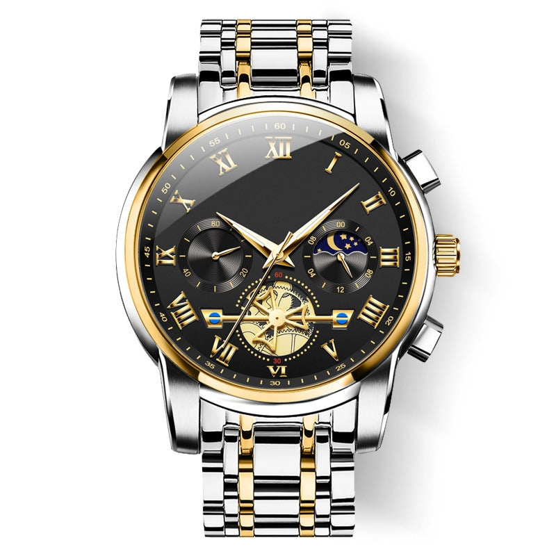 ⌚Luxury Design Dodecagon Quartz Watch New Multifunctional Men's Wristwatch🎉FREE SHIPPING