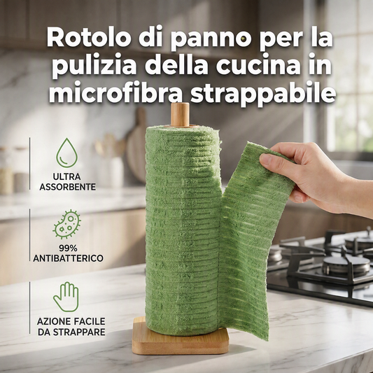 🧽💚 Tear, Wipe & Done – Disposable, odor-free & hygienic – No more smelly sponges – quick & clean ✨