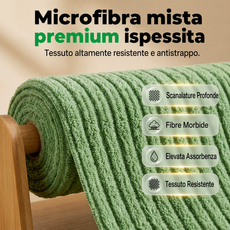 🧽💚 Tear, Wipe & Done – Disposable, odor-free & hygienic – No more smelly sponges – quick & clean ✨