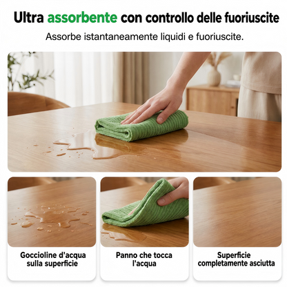 🧽💚 Tear, Wipe & Done – Disposable, odor-free & hygienic – No more smelly sponges – quick & clean ✨