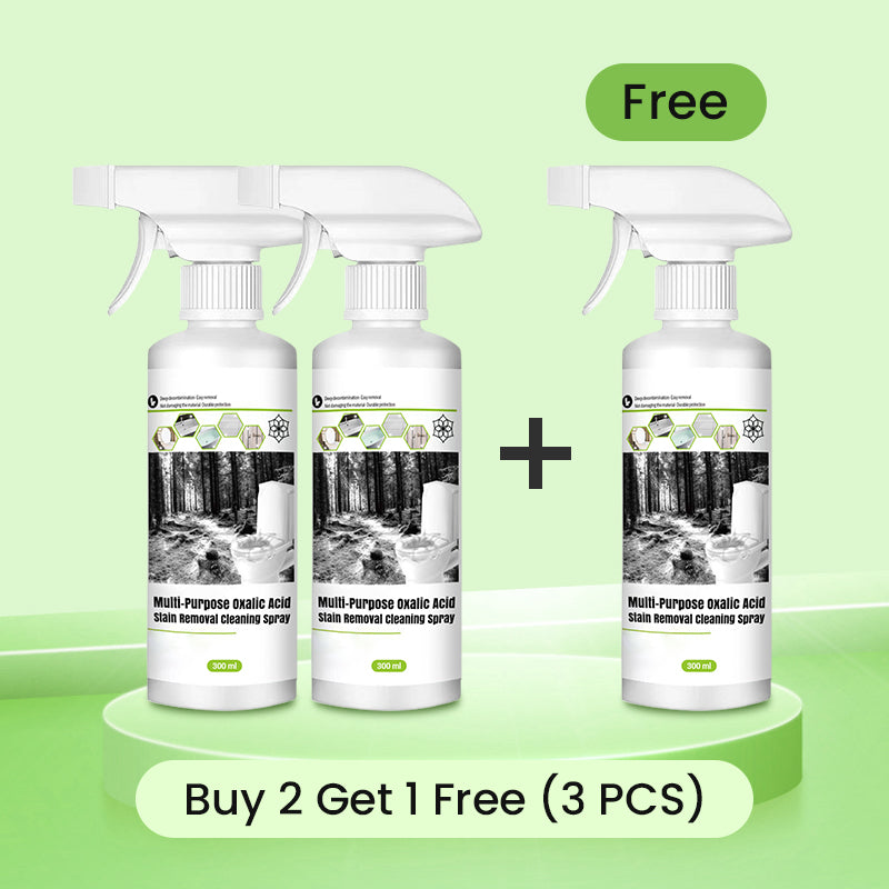 🍃LAST DAY SALE 50% OFF🍃Multi-Purpose Oxalic Acid Stain Removal Cleaning Spray