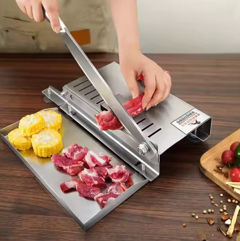 Manual cutting slicer machine