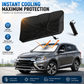 🔥Upgraded Car Windshield Sun Shade Umbrella
