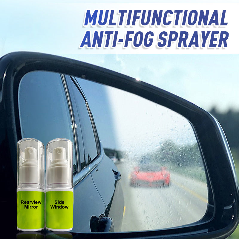 Portable Car Rearview Mirror Side Window Rain Sprayer（50% OFF）