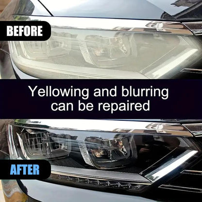 🚗 LIMITED-TIME 50% OFF! ✨ Headlamp Restoration Kit – Clears Haze, Adds UV Coat, 5-10 Min ⏱️