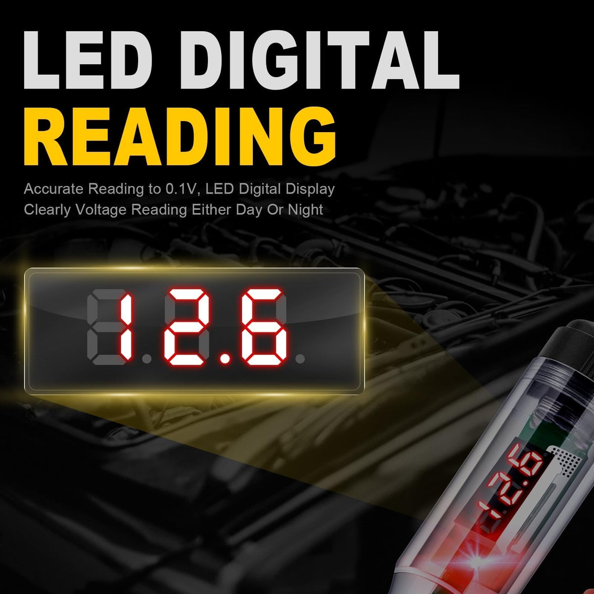 🔥LAST DAY SALE 49% OFF🔥Heavy Duty 5-90V Digital LED Circuit Tester
