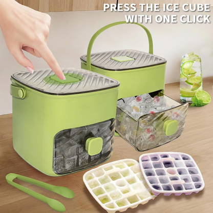 Ice Cube Maker with Storage