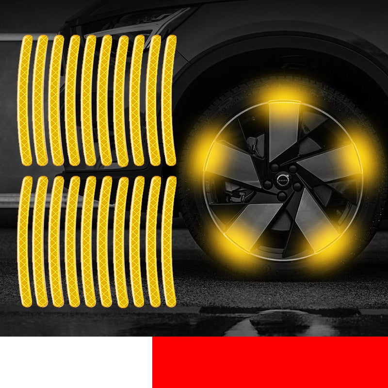 🚗Reflective Car Wheel Rim Stickers