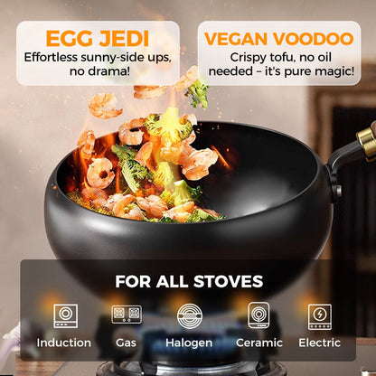 Professional-Grade Uncoated Iron Pot – 50% OFF Today! ⏳