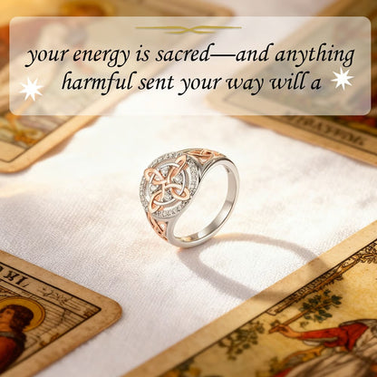 💍Handmade Witch's Return-Knot Protection Ring💞Protect Your Loved Ones