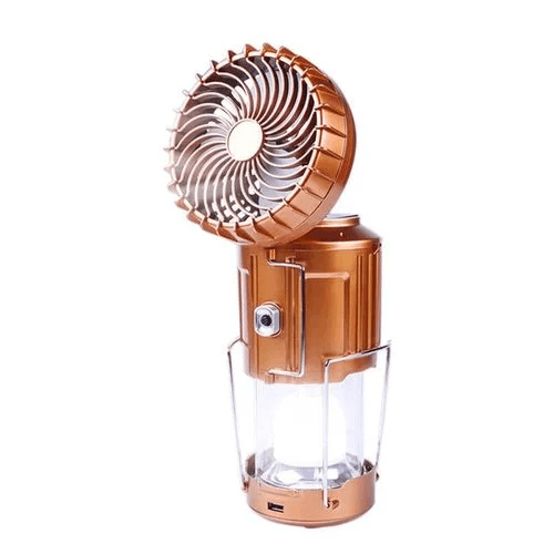 🔥2025 Hot sale🔥🌿Portable LED camping lantern with fan