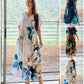 🎉Limited Time 50% OFF✨👗Women's Loose Casual V-Neck Printed Short Sleeve Dresses