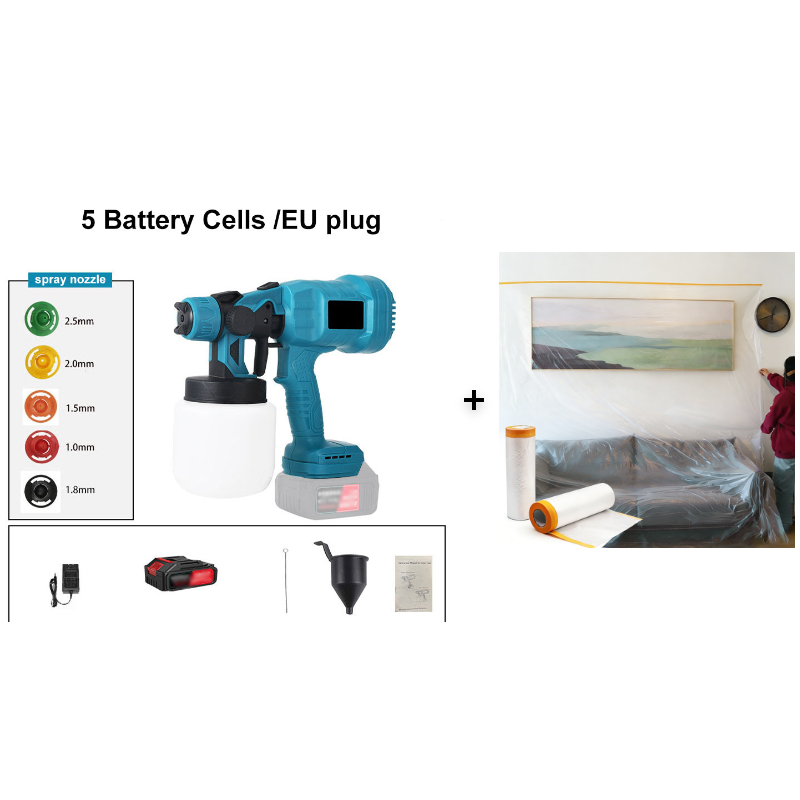 🔥🔥 free shipping! 💥 🎨 Cordless electric paint sprayer – Fast, clean, and efficient