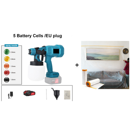 🔥🔥 free shipping! 💥 🎨 Cordless electric paint sprayer – Fast, clean, and efficient