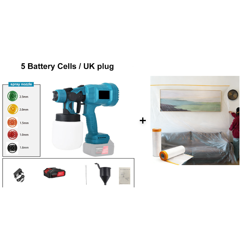 🔥🔥 free shipping! 💥 🎨 Cordless electric paint sprayer – Fast, clean, and efficient