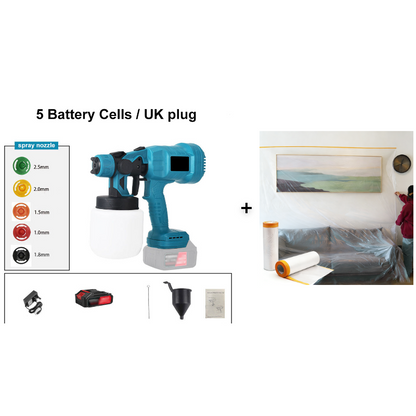 🔥🔥 free shipping! 💥 🎨 Cordless electric paint sprayer – Fast, clean, and efficient