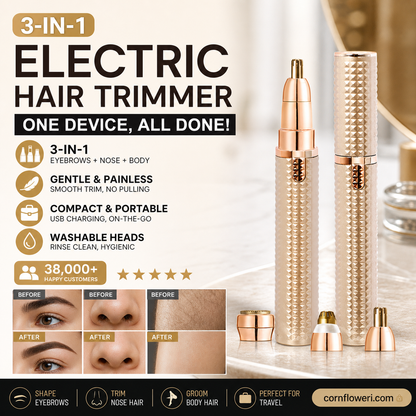 ✂️ 2026 Sale — Over 38,000 Sold!🔥 Portable Electric Eyebrow Trimmer – Grooming Device 🪒
