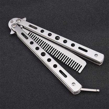 Folding Butterfly Comb for Hair Styling