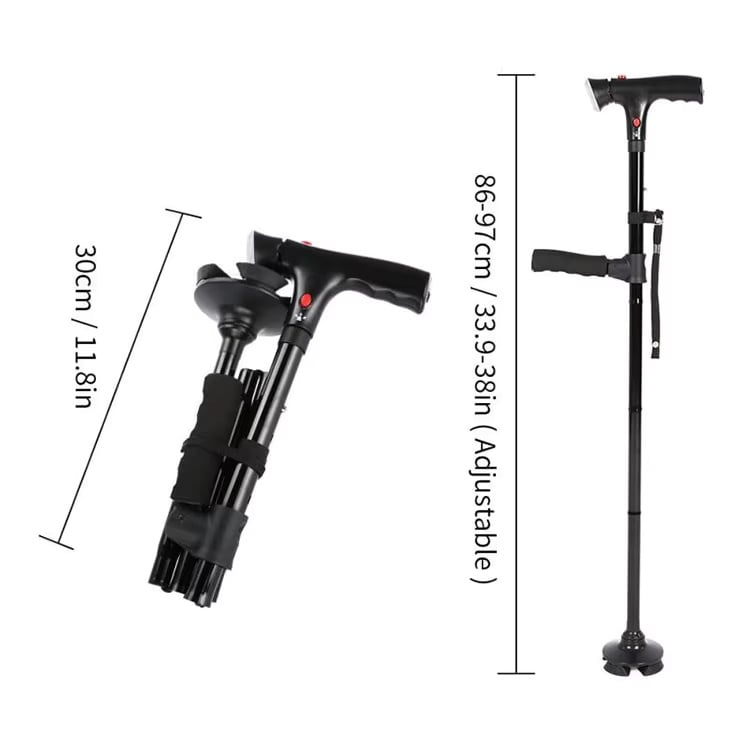 🔥Last Day Sale 49% OFF🔥Multifunctional Folding Elderly Cane🦯