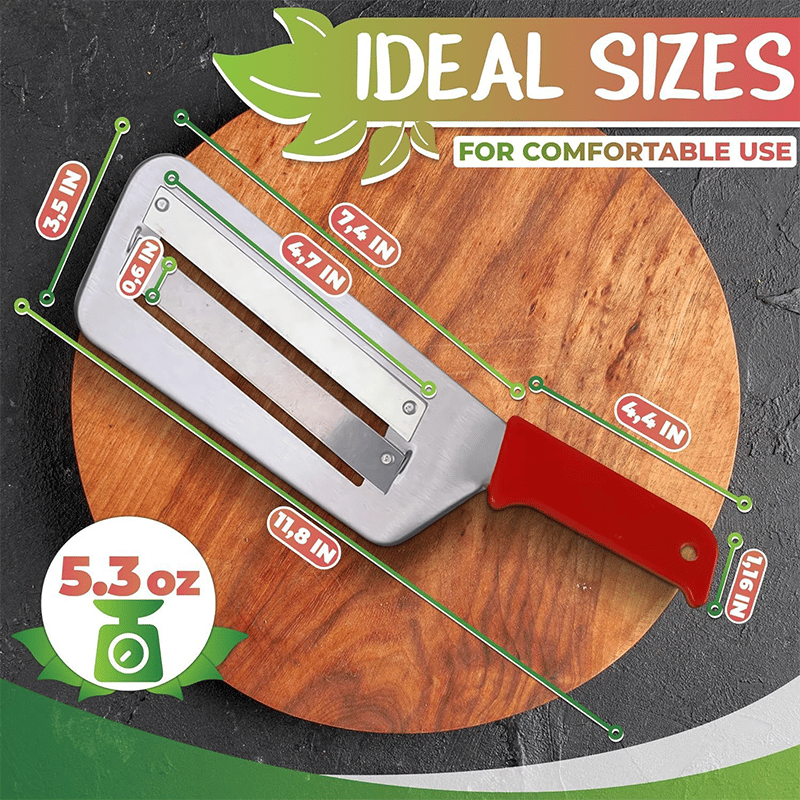 ⚡2025 Hot Sale 50% OFF 🔥🏆Stainless Steel Shredder Knife - Save your cooking time and energy⏳🍳
