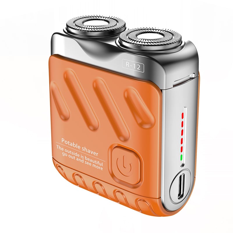 🔥Portable Rotary Dual Ring Electric Shaver🚀