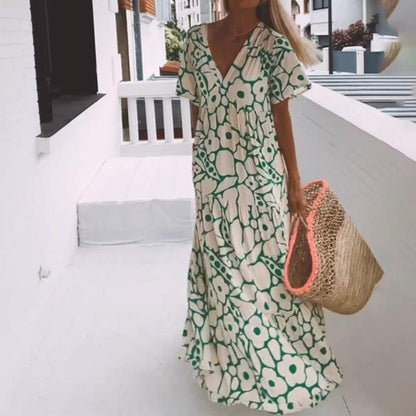🌸Early Spring Sale 50% OFF!🔥💃Women's Casual Floral Swing Dress