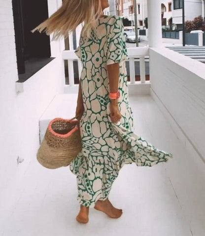 🌸Early Spring Sale 50% OFF!🔥💃Women's Casual Floral Swing Dress