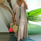 👗 50% OFF NOW! 🌺 Women's Casual Long Dress with Short Sleeves – Soft & breathable – Perfect for summer, beach or everyday elegance – lightweight and comfy ✨🌸