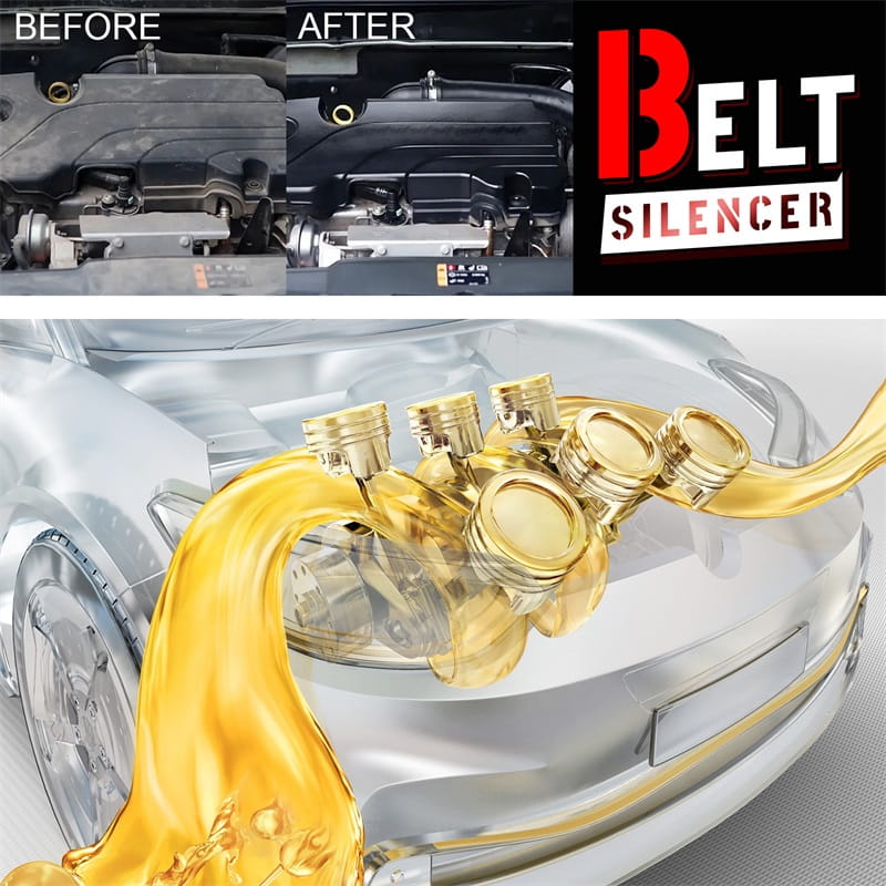 🔥Buy 2 Get 1 Free🔧Automotive Engine Belt Conditioner – Eliminate Squeaks, Restore Elasticity & Extend Belt Lifespan