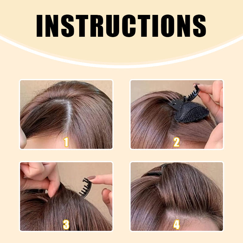 Invisible Fluffy Hair Cushion Clip
