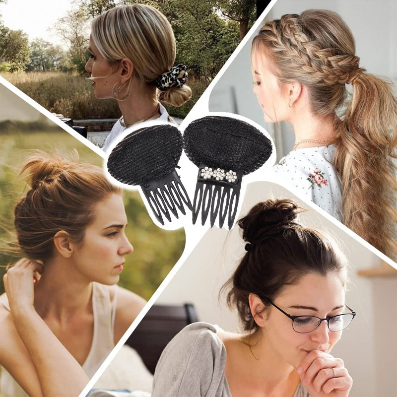 Invisible Fluffy Hair Cushion Clip