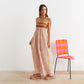 Women’s Casual Print Maxi Dress With Adjustable Slings