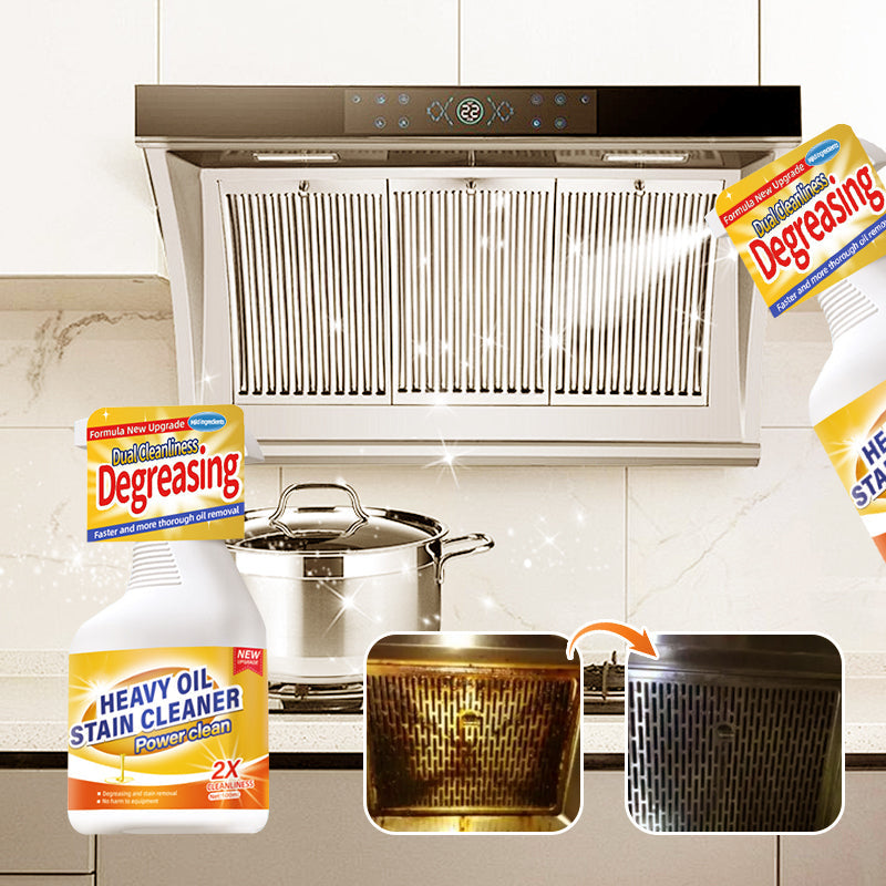 📢Big Sale⏰Powerful Kitchen Degreaser Spray – No Scrub, No Stress! ✨