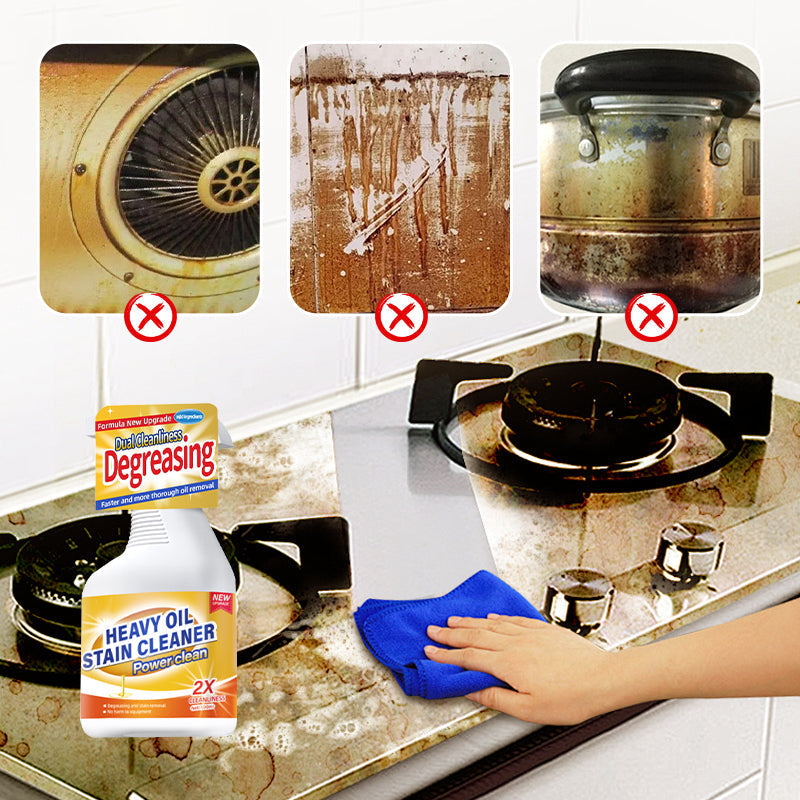 📢Big Sale⏰Powerful Kitchen Degreaser Spray – No Scrub, No Stress! ✨