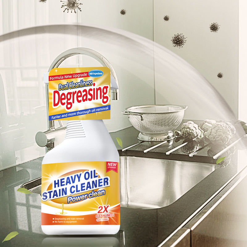 📢Big Sale⏰Powerful Kitchen Degreaser Spray – No Scrub, No Stress! ✨