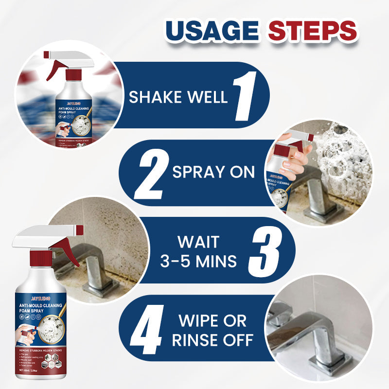 Buy 2 Get 1 Free🔥Foam cleaning mold remover spray