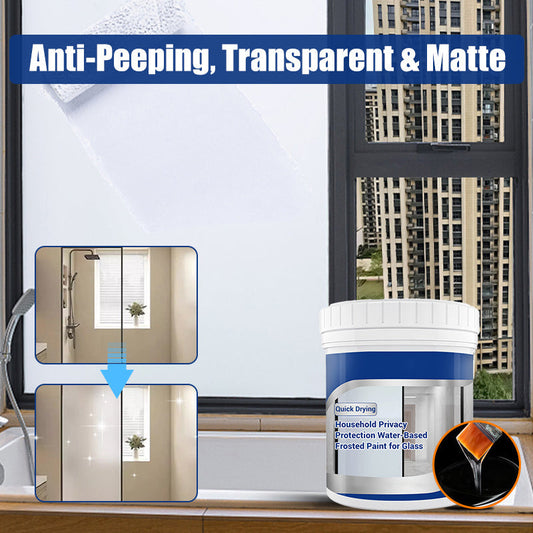 🔥2025 Latest Hot Sale🔥Household Privacy Protection Water-Based Frosted Paint for Glass