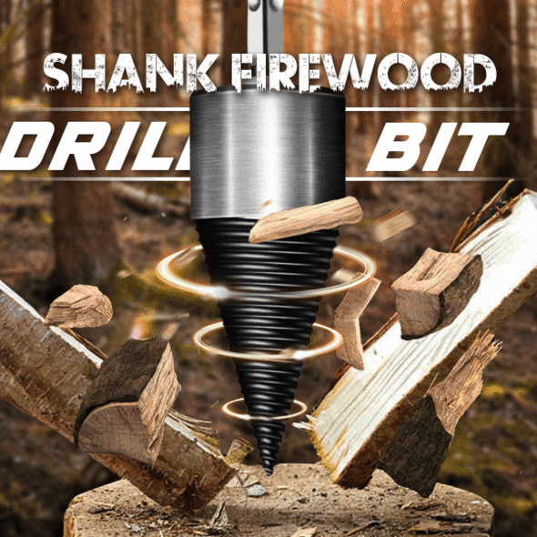 🪓 LIMITED-TIME SPECIAL! ⚡ Firewood Auger Drill Bit – Labor-saving, Efficient, Heavy-duty ✨