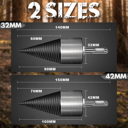 🪓 LIMITED-TIME SPECIAL! ⚡ Firewood Auger Drill Bit – Labor-saving, Efficient, Heavy-duty ✨