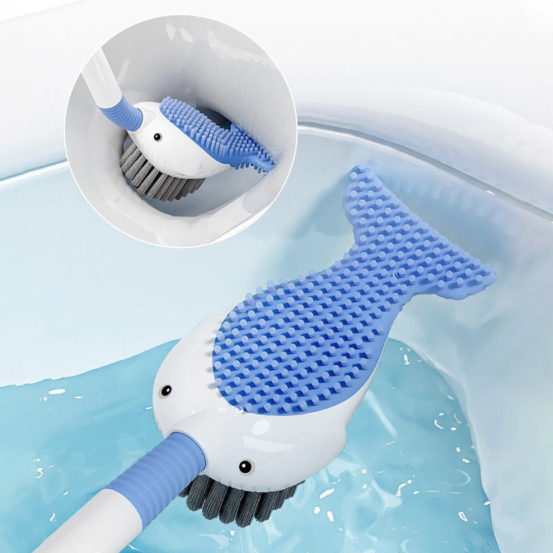 🍃Wall-Mounted Suction Cup Toilet Cleaning Brush Set