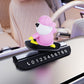 Funny Skateboarding Bear Car Ornament