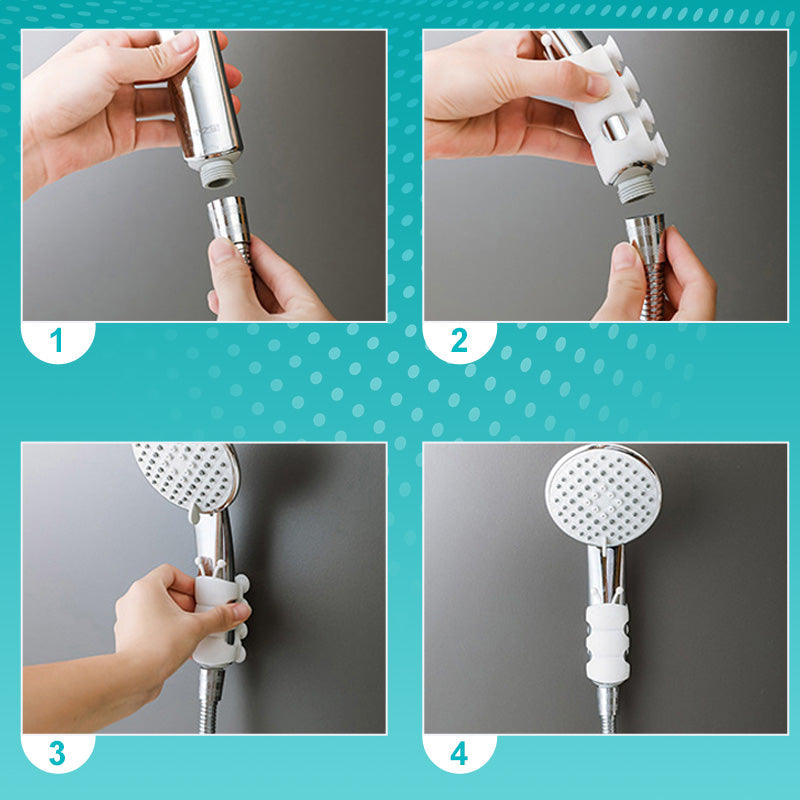 🚿Universal Silicone Showerhead Holder - Buy 1 Get 1 Free