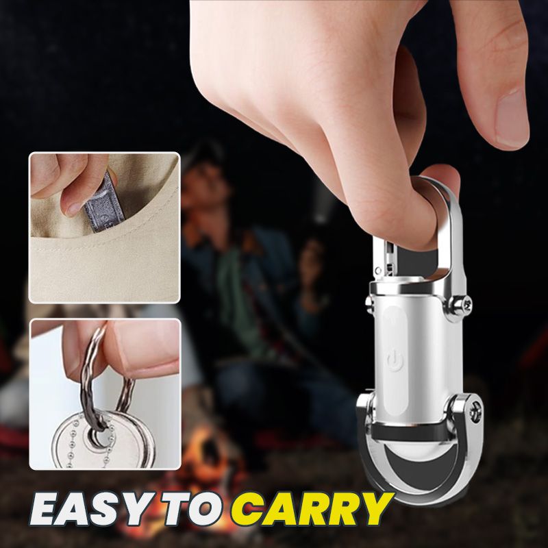 🔥Hot Sale🔥1200LM Super Bright Mini Keychain Flashlight Waterproof