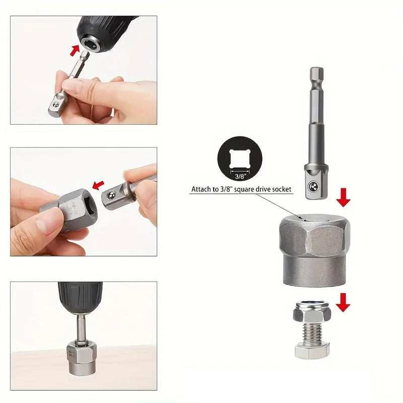 ⚡50% OFF⚡Damaged Screw & Bolt Extractor Set – 14 Pcs, Chrome Moly Steel🔩🛠️