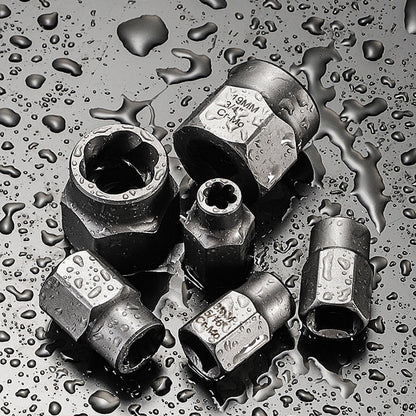 ⚡50% OFF⚡Damaged Screw & Bolt Extractor Set – 14 Pcs, Chrome Moly Steel🔩🛠️